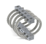 Wire Rope mount, HH13 Shock Mount